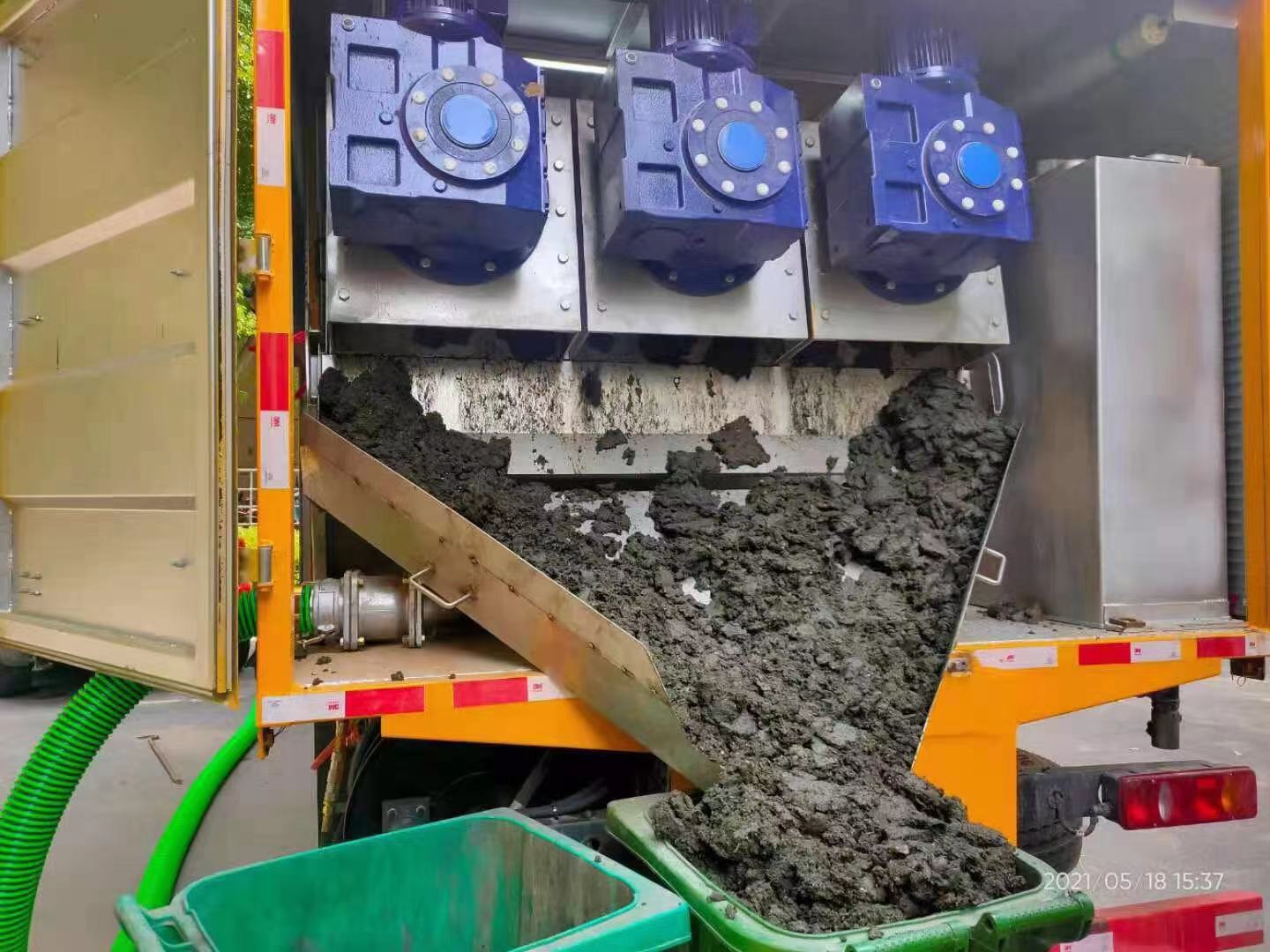 清河化粪池清掏城市维护站-泥浆净化干湿分离处理